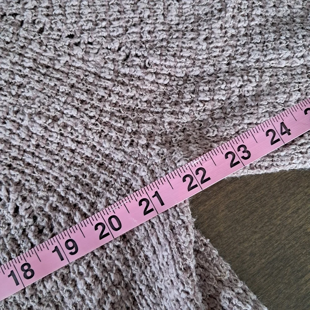 Free People By Your Side Pullover Sweater in Mauve Size XS Cowel Neck